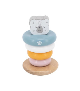 Brinquedo de argolas empilháveis PolarB