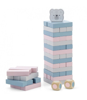 Torre de blocos de madeira PolarB