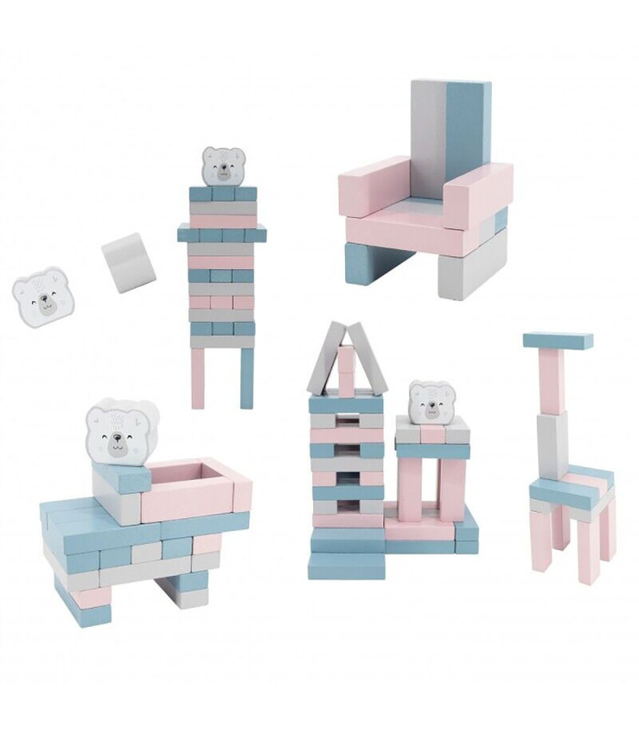 Compre o jogo de torre de blocos de madeira PolaB a um preço promocional.