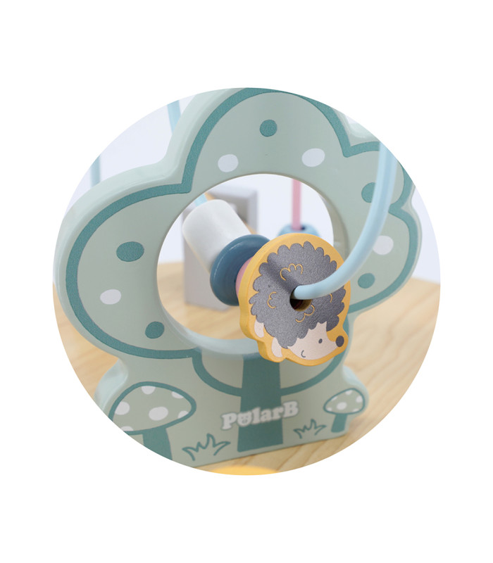 Mesa de cuentas de alambres PolarB | Laberinto montaña rusa