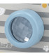 Camara de fotos de madera PolarB | visor caleidoscopio lente azul