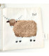 Fabric and texture book Olmitos | Mirror and teething ring