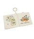 Fabric and texture book Olmitos | Mirror and teething ring