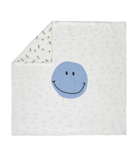 Manta macia reversível 100x100 cm Lässig