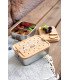 Lunchbox stainless bamboo Lässig