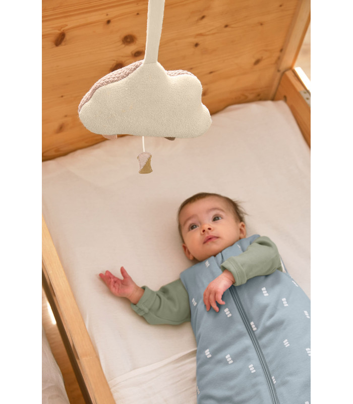 Musical Pull Toy | Vegan Green Organic Cotton