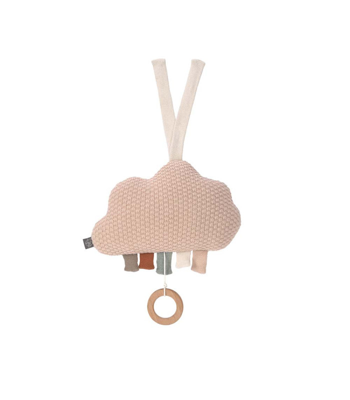 Musical Pull Toy | Vegan Green Organic Cotton