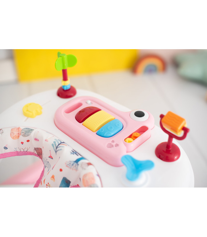 Andador bandeja actividades Olmitos | Asiento acolchado y música