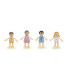 Wooden doll family PolarB