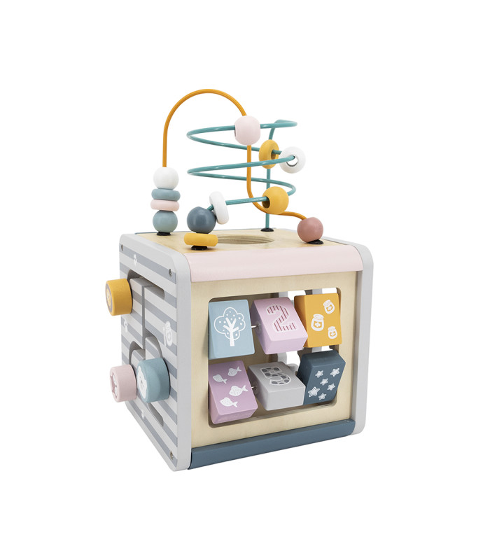 Caja actividades 5 en 1 PolarB | Cubo motricidad y lógica