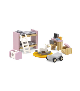 Quarto infantil casa de madeira PolarB