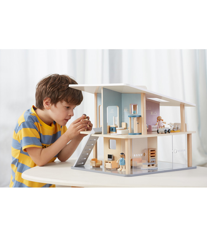 Children's bedroom wooden house PolarB