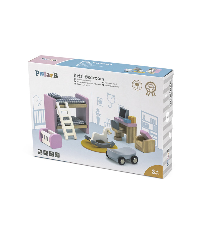 Comprar Quarto infantil casa de madeira PolarB a preço promocional