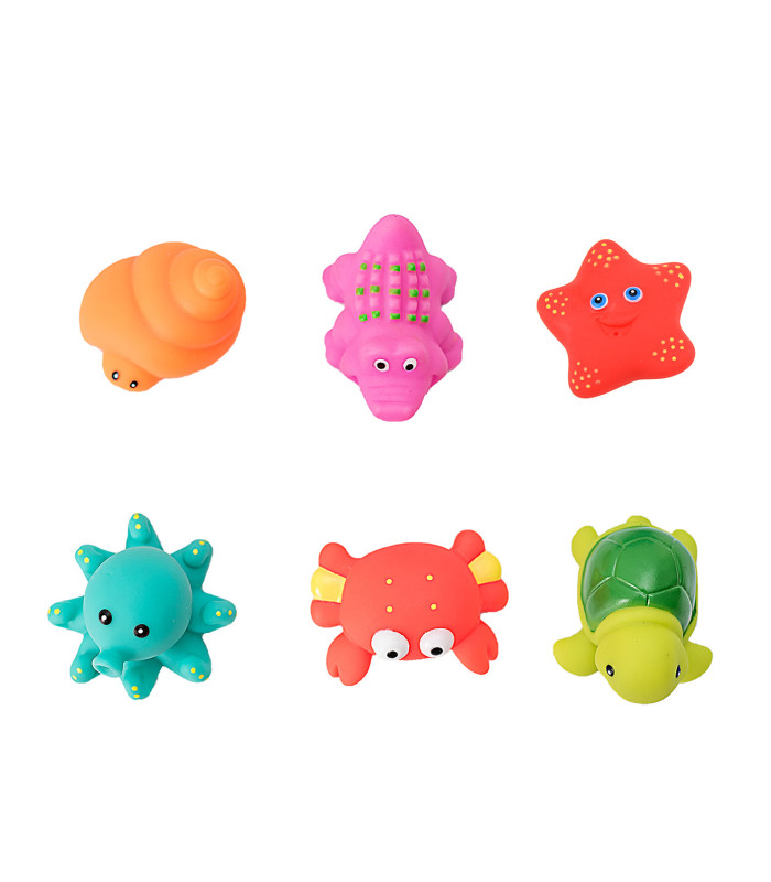 6-piece bath toy set Olmitos | Child nautical ships