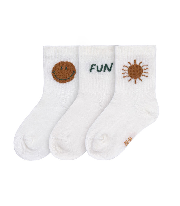 Tennis socks 3pcs Lässig | breathable medium shaft