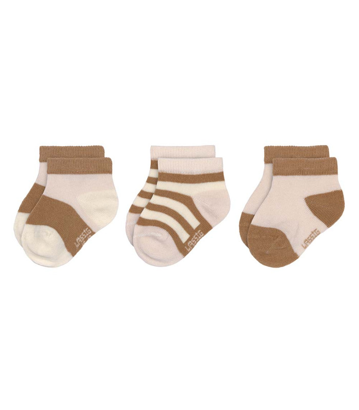 Sport sock 3-pack. Lässig | Short length ribbed cuff