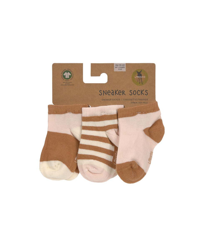 Sport sock 3-pack. Lässig | Short length ribbed cuff