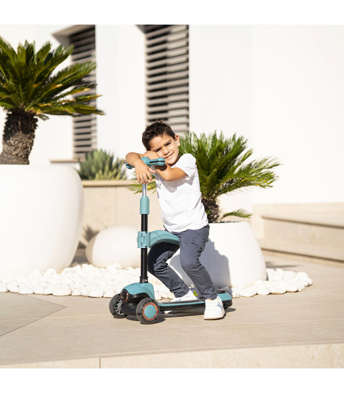 Patinete evolutivo Roller Olmitos | correpasillos con ruedas PU luminosas