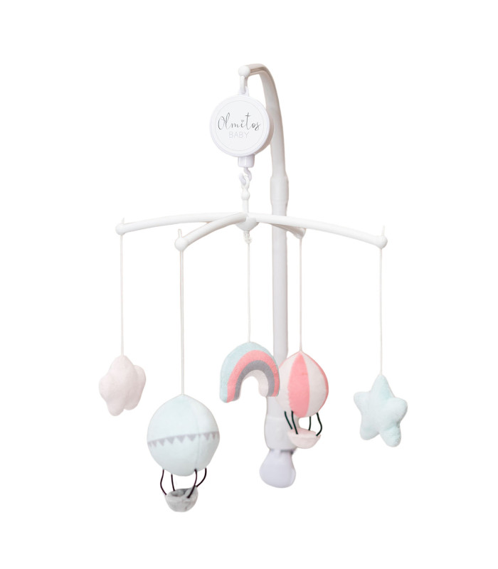Musical carousel Olmitos | White rotating melodic arm