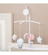 Musical carousel Olmitos | White rotating melodic arm