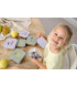 Snackbox 3pcs. Acero inoxidable Lässig | Envases apilables