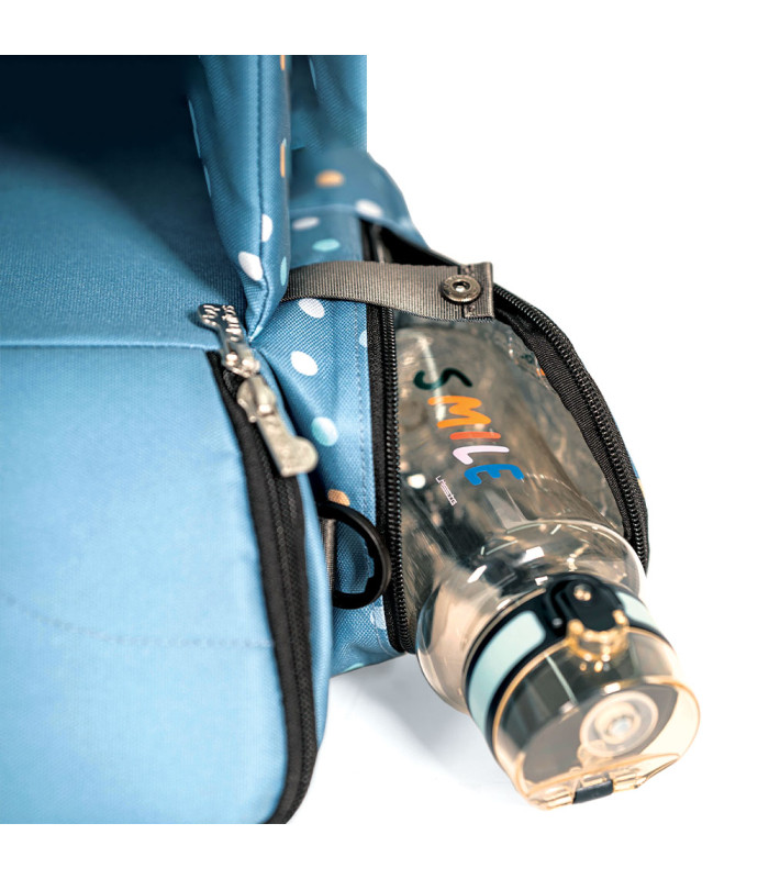 Asiento elevador mochila Olmitos | bandolera plegable 32x38x28 cm