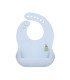Silicone bib Lässig | Six-stage adjustable, dishwasher safe