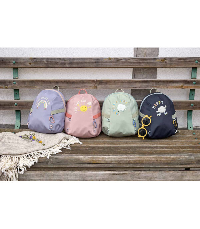 Mochila pequeña outdoor Lässig | nube patinadora azul marino 150g