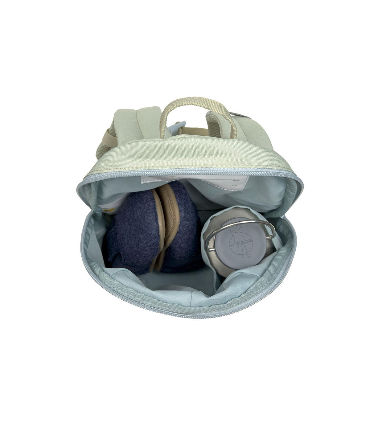 Small outdoor backpack Lässig | navy blue skater cloud 150g
