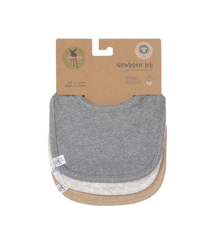 Pack 3 baberos newborn Lässig