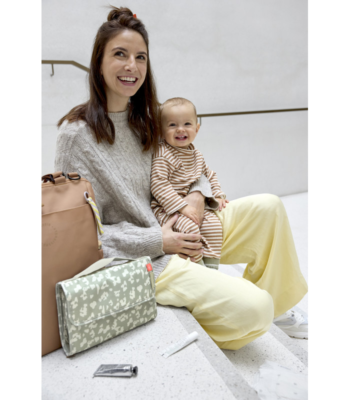 Bolsa cambiador XL Lässig | Volumen 1,9L y estampado menta