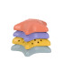 Stackable toy Lässig | Starfish stackable sieve 4 pieces