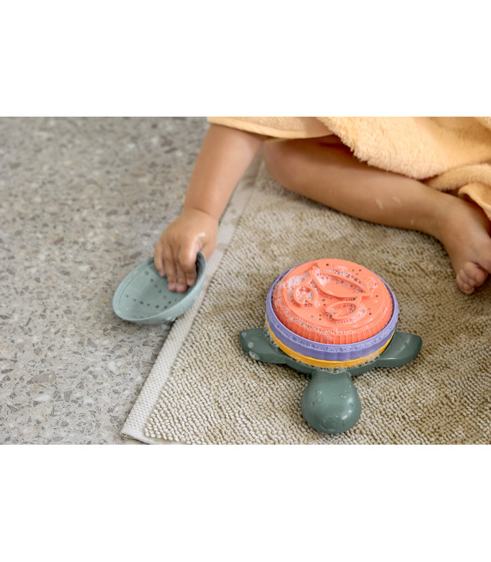 Tortuga de juguete apilable Lässig | Caparazón colador 18,5 cm