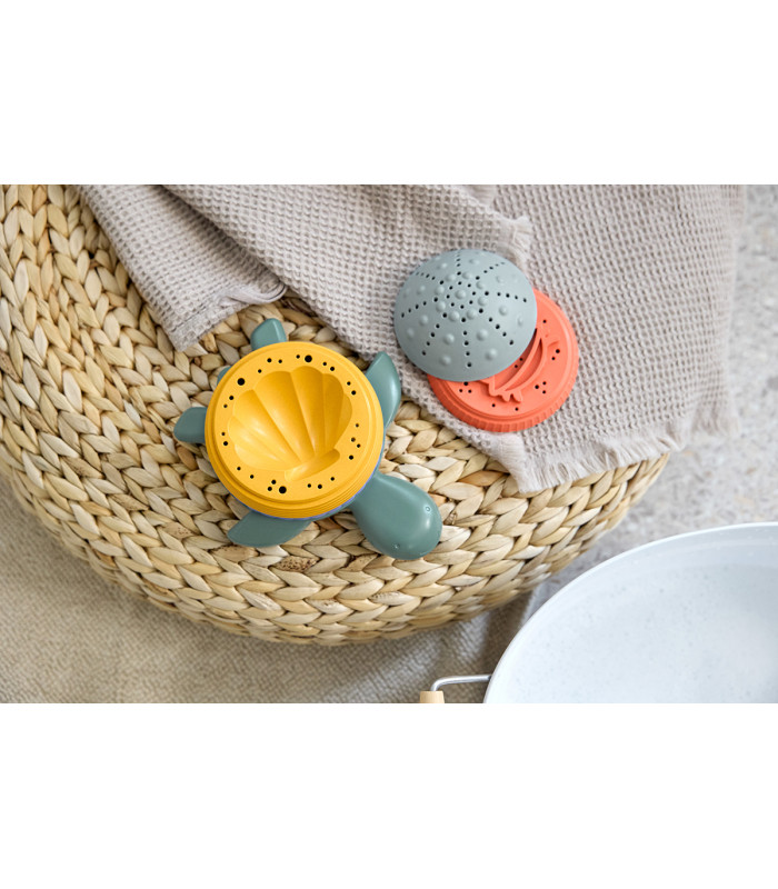Tortuga de juguete apilable Lässig | Caparazón colador 18,5 cm
