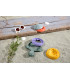 Stackable toy turtle Lässig | Colander shell 18.5 cm