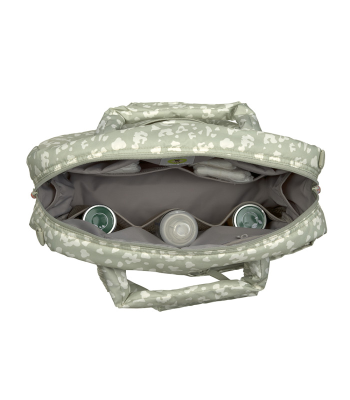 Bolso cambiador Leo Lässig | 21l print animal y portátil 16\"