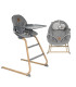 Hamaca + 4-in-1 Aura high chair by Niu | 60 kg resistance and curved base