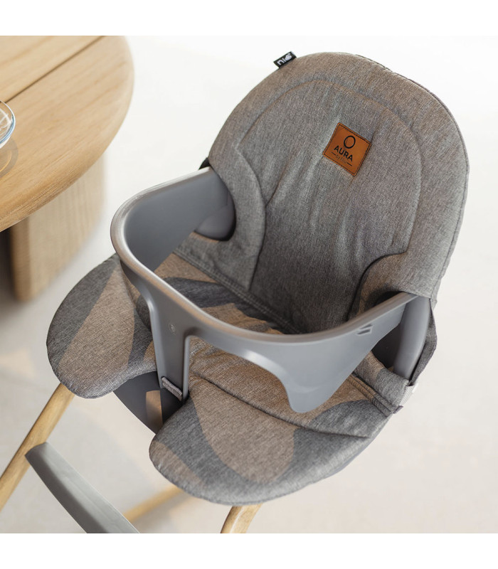 Hamaca + 4-in-1 Aura high chair by Niu | 60 kg resistance and curved base