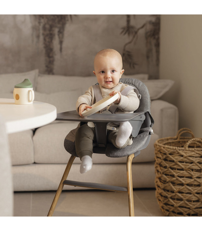 Hamaca + 4-in-1 Aura high chair by Niu | 60 kg resistance and curved base