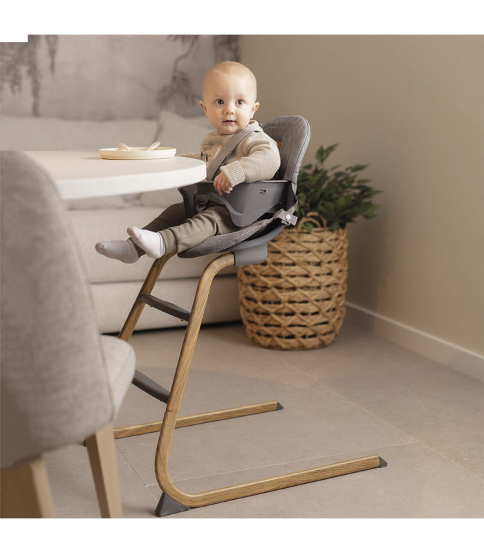 Hamaca + 4-in-1 Aura high chair by Niu | 60 kg resistance and curved base