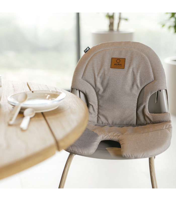 Hamaca + trona 4 en 1 Aura de Niu | Resistencia 60 kg y base curva