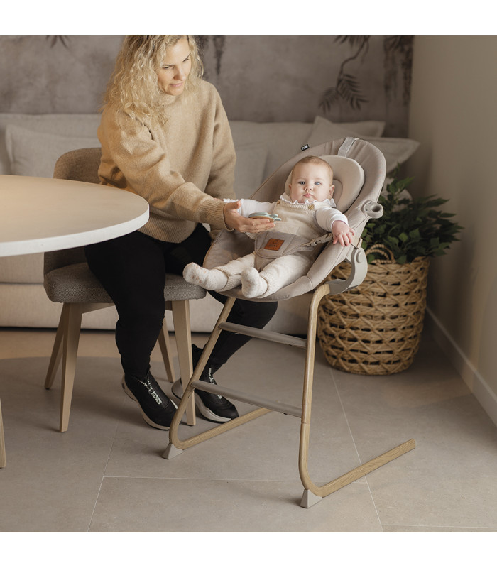 Hamaca + trona 4 en 1 Aura de Niu | Resistencia 60 kg y base curva