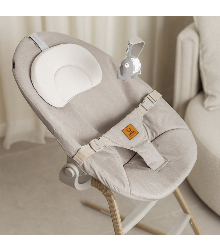 Hamaca + trona 4 en 1 Aura de Niu | Resistencia 60 kg y base curva