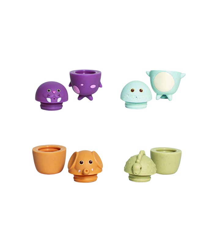 4 removable bath toys Olmitos