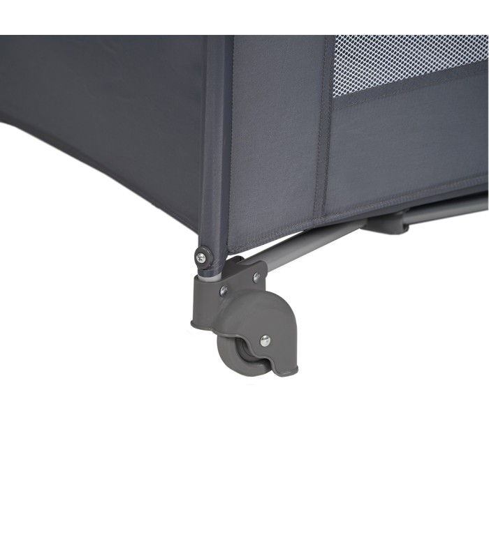 Cuna viaje básica Olmitos | Ruedas con freno y malla lateral 125x65