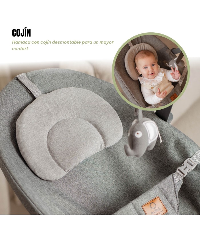 Aura 4-in-1 Hammock + High Chair Niu