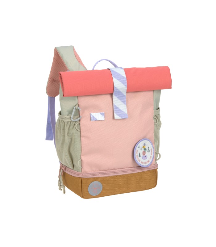 Mini Rolltop Backpack | adjustable velcro carabiner
