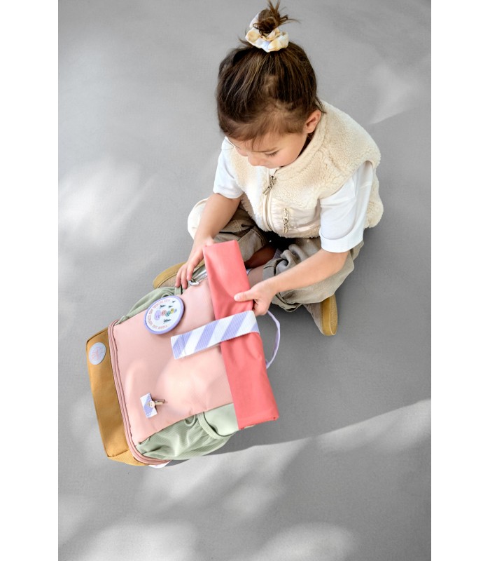 Mini Rolltop Backpack Nature Lässig