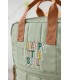 Square mini backpack Lässig