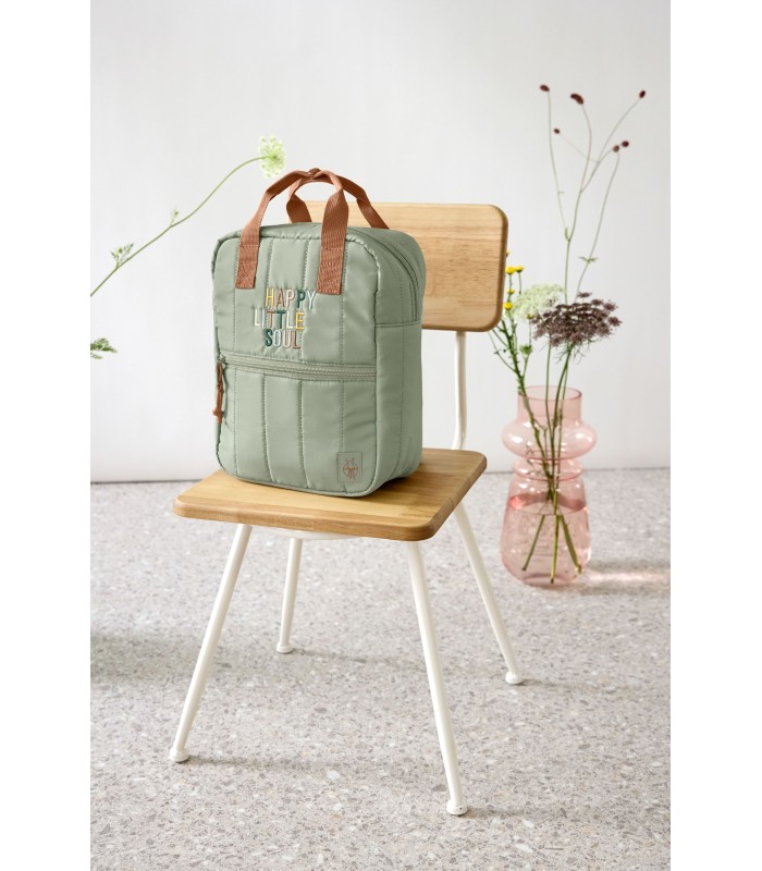 Mini mochila Square Lässig | forma cuadrada bordado 5.5l